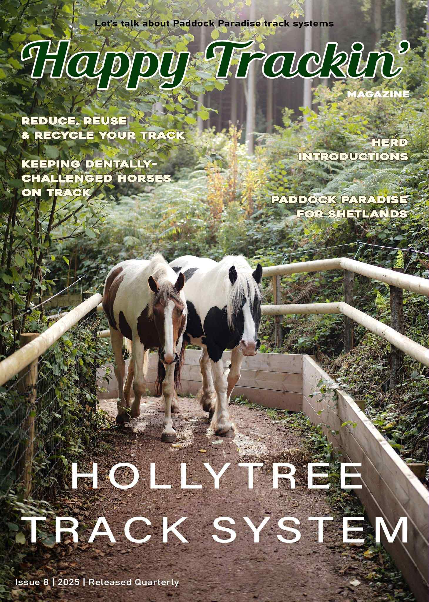 Happy Trackin' issue 8 Horse Cribbing